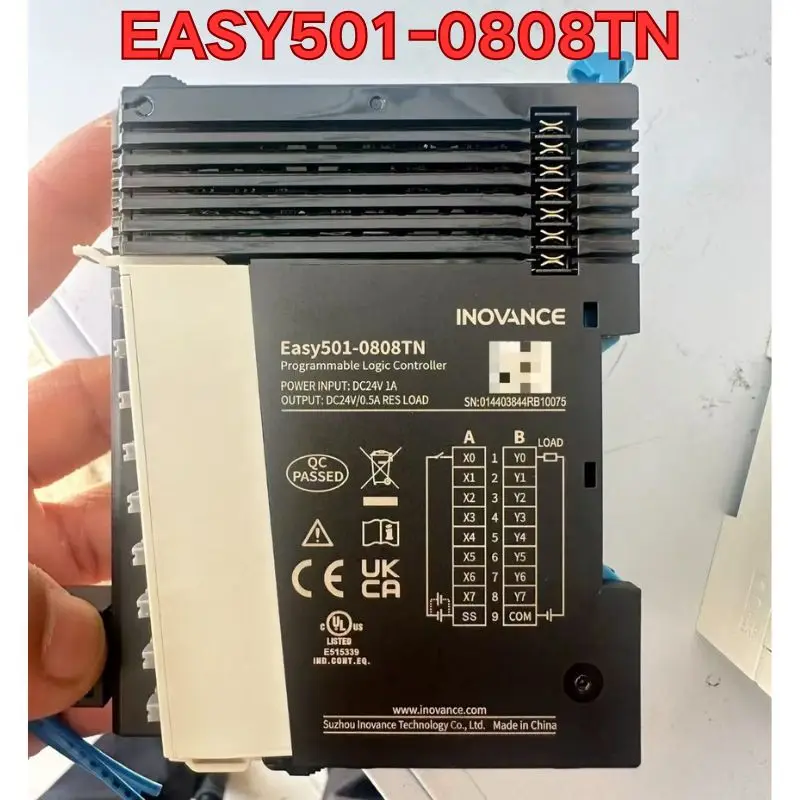 Second-hand PLC module EASY501-0808TN functional test is normal The latest price in November 2025