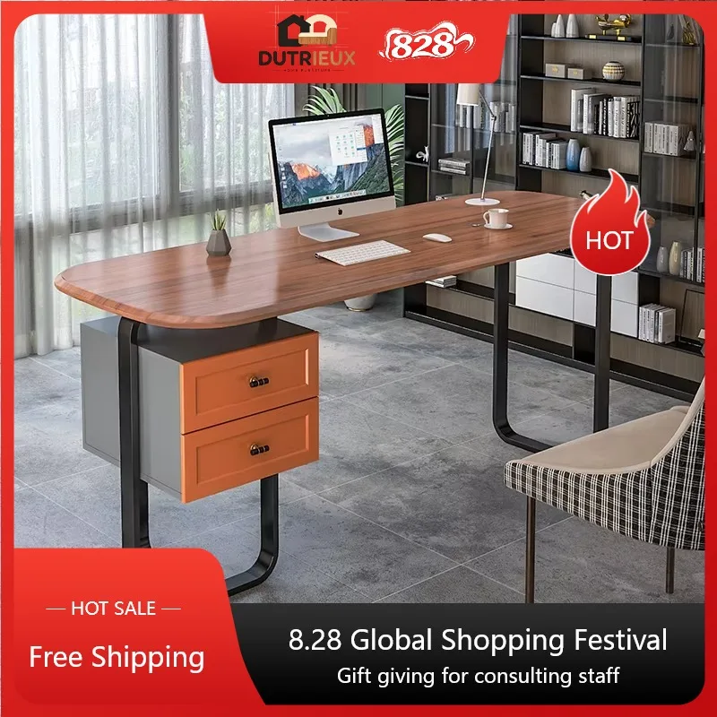 Household Storage Computer Desks Chair Low Price Drawers Executive Computer Desks Gaming Standing Escritorios Office Furniture