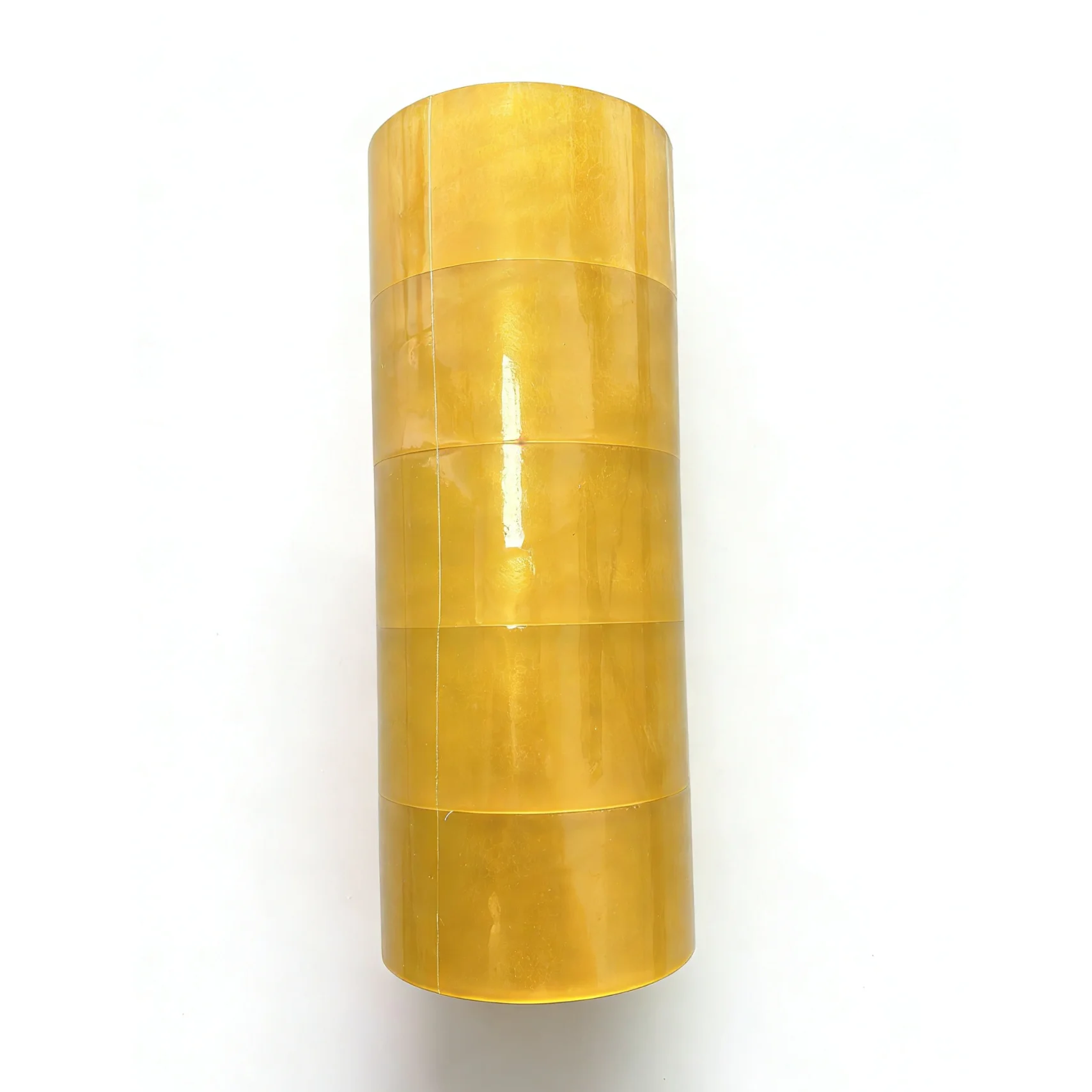 5Rolls High Adhesive Transparent Sealing Tape for Express Logistics Packaging Wholesale Price Clear Adhesive Paper Tape