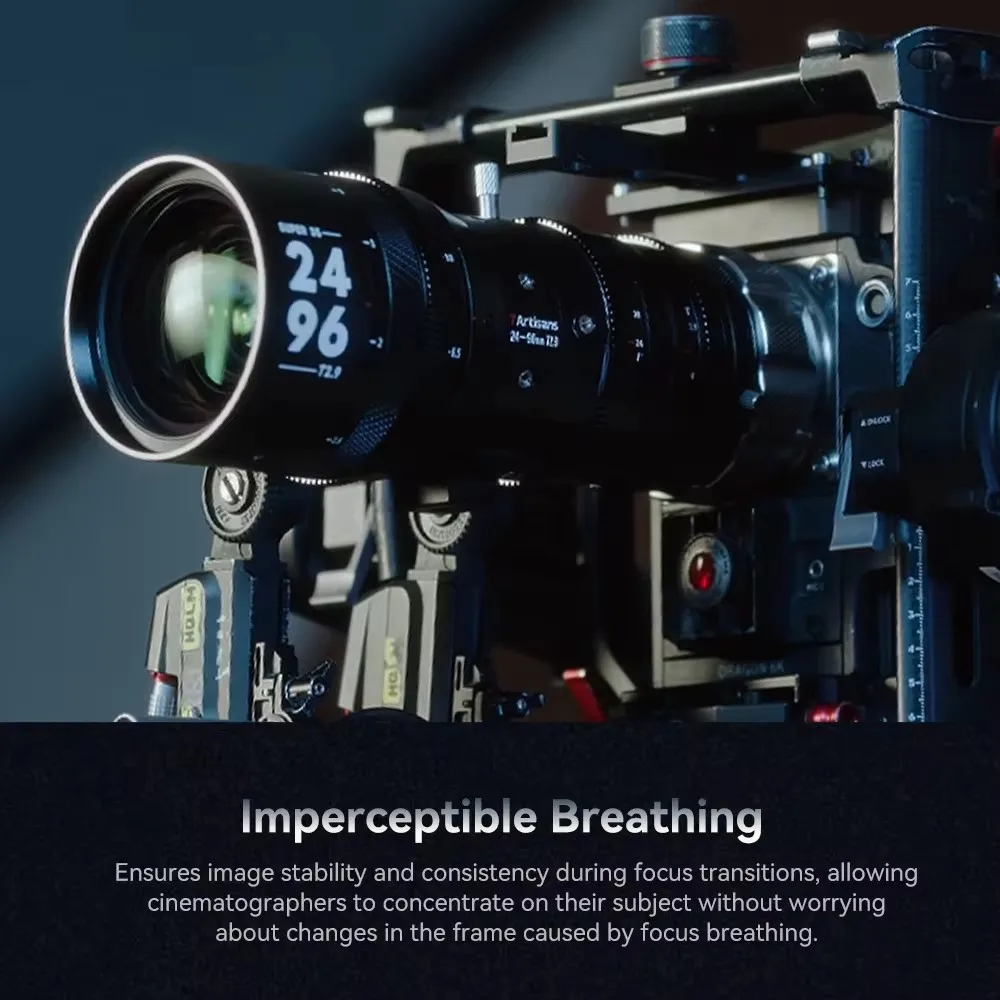 7artisans 24-95 مللي متر T2.9 سوبر 35 مللي متر S35 المهنية 4X التكبير سينيه عدسة ل PL كانون EF جبل كاميرا سوني E نيكون Z سيجما لوميكس L R