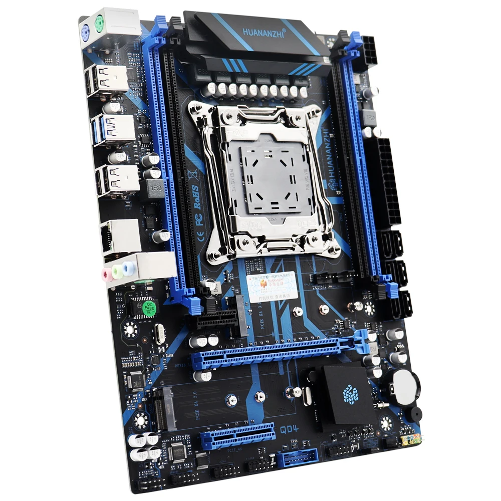 Imagem -02 - Placa-mãe Huananzhi X99 com Intel e5 2620 v3 Qd4 Lga 20113 Conjunto de Kit de Cpu Ddr4 Suporte Nvme