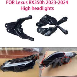 FOR Lexus RX300 RX330 RX450 2023-2024 Car High Headlight Repair Kit Bracket Headlight Protection Ring Black Plastic Fixing Claw