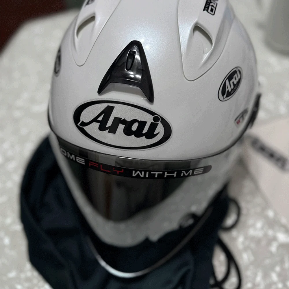 Reflective Racing Helmet Stickers Set Waterproof Decals for Motorcycle Dirt Bike ATV Sports DIY Decoration view 4
