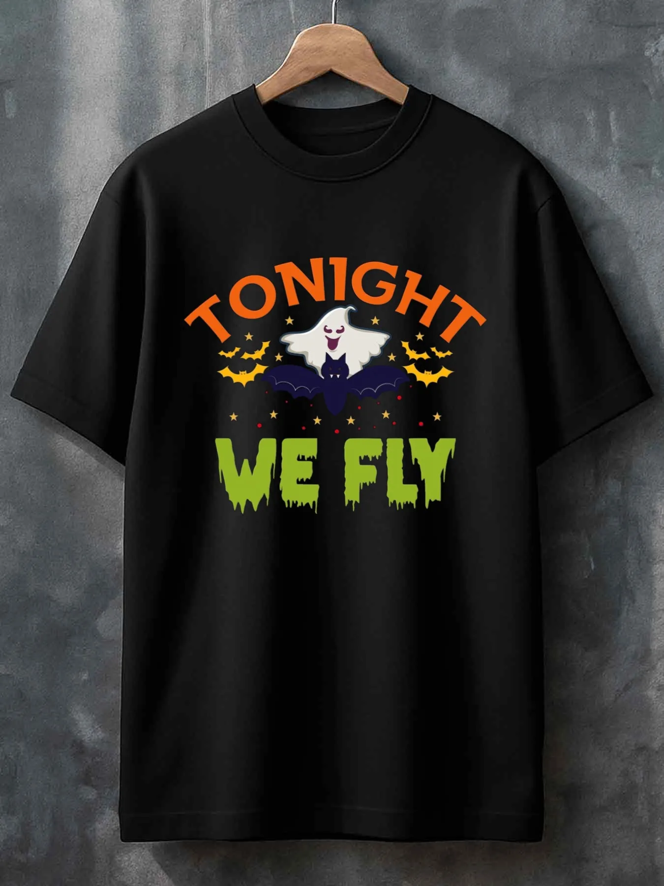 

Top Pick Local1pc Men's 180G Large Halloween Graphic T-Shirt