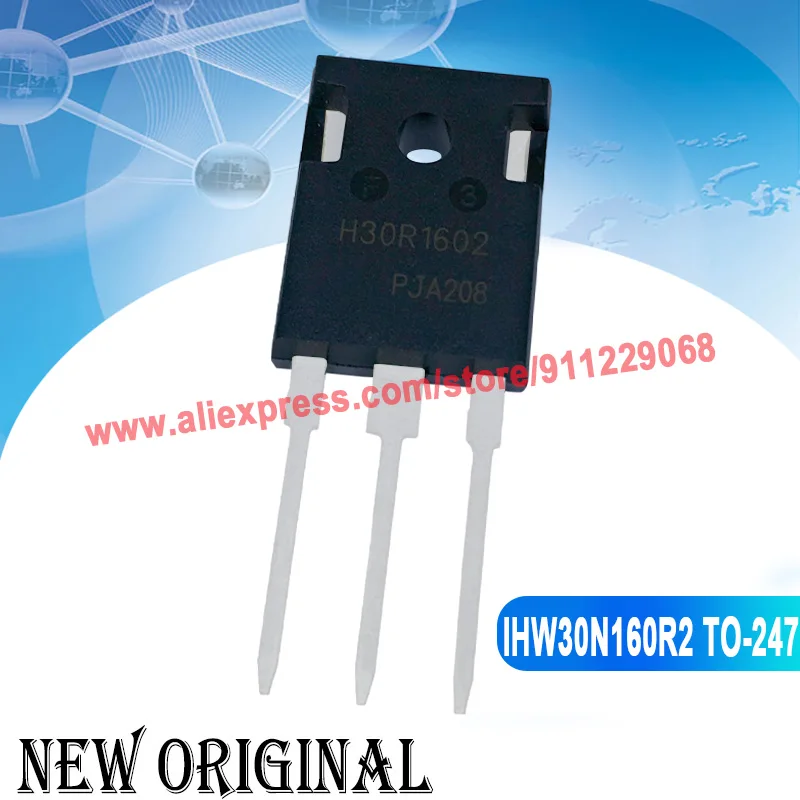 (5 Pieces) H30R1602 IHW30N160R2 H30R1203 IHW30N120R3 H30R1202 IHW30N120R2 H30R1103 IHW30N110R3 H30R1353 IHW30N135R3 TO-247 