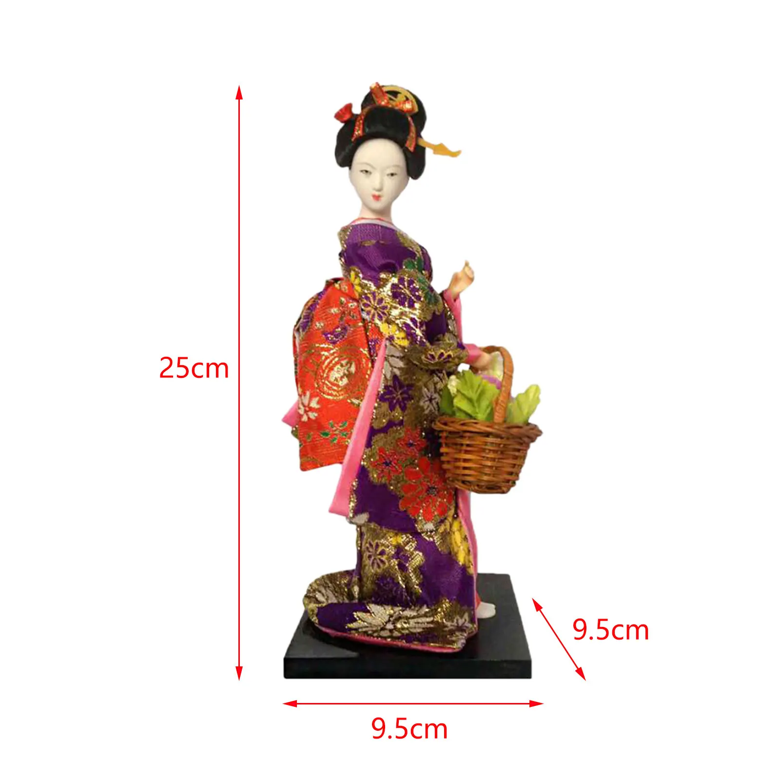 lachineuse - Poupée Japonaise en Kimono Rouge - Poupée Traditionnelle Asiatique 31 cm - Décoration Japonaise Salon - Figurine Geisha - Fabrication Artisanale - Déco Maison Asie Japon lachineuse - Poupée Japonaise en Kimono Rouge - Poupée Traditionnelle Asiatique 31 cm - Décoration Japonaise Salon - Figurine Geisha - Fabrication Artisanale - Déco Maison Asie Japon