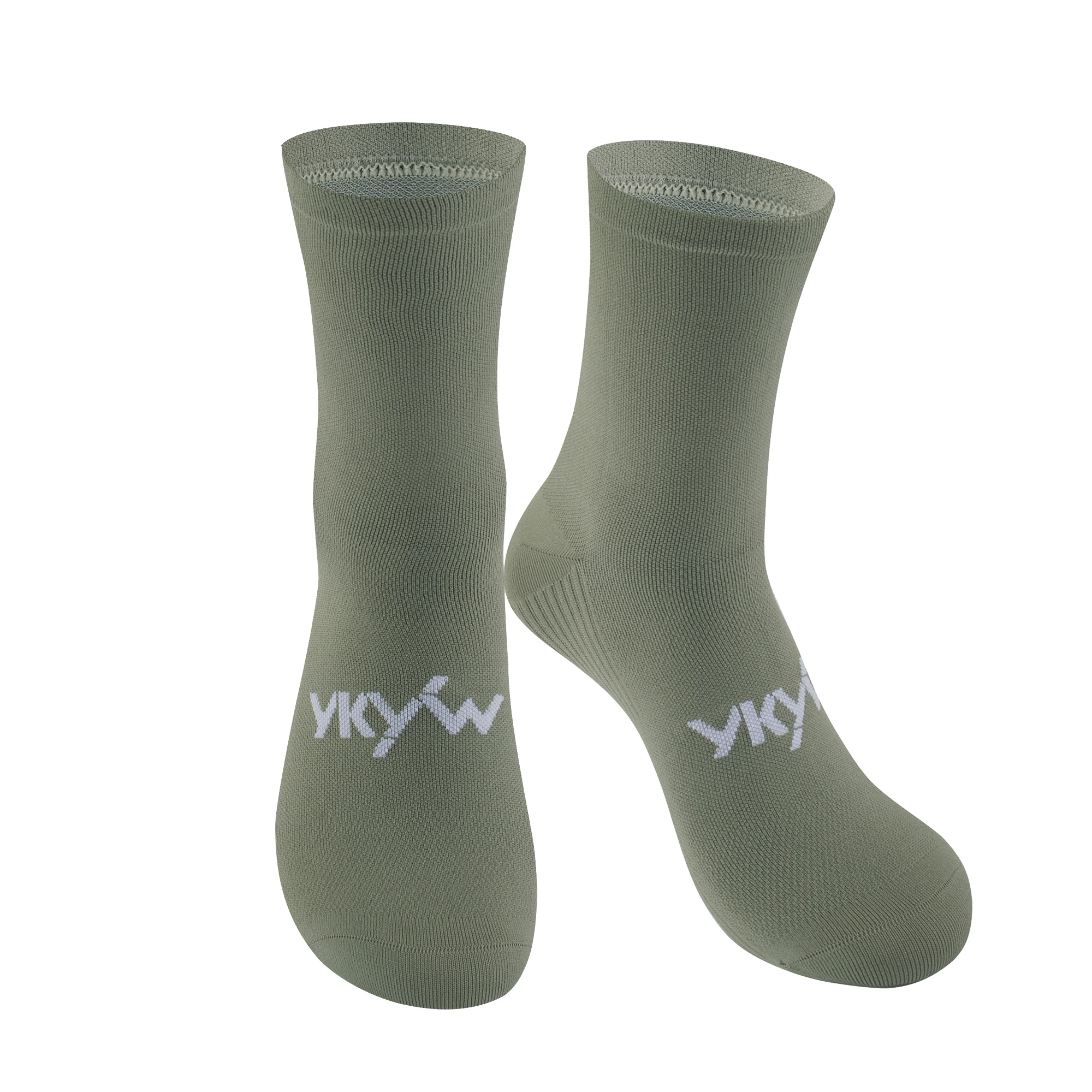 YKYWBIKE 2026 Unisex Sportsocken Mikroreflektierende Fahrrad-Rennrad-Laufsocken Atmungsaktive Feuchtigkeitsabsorbierende Socken