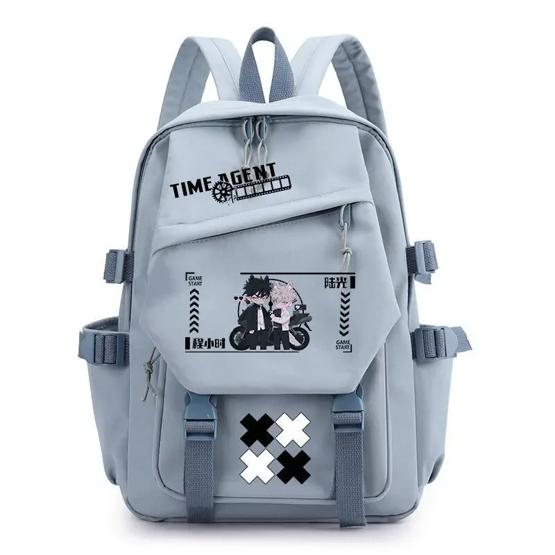 

Chibi, Black White Pink Green, Link Click, Student Kids Teens School Bags, Large Capacity Mochilas Anime Backpacks Girls Boys