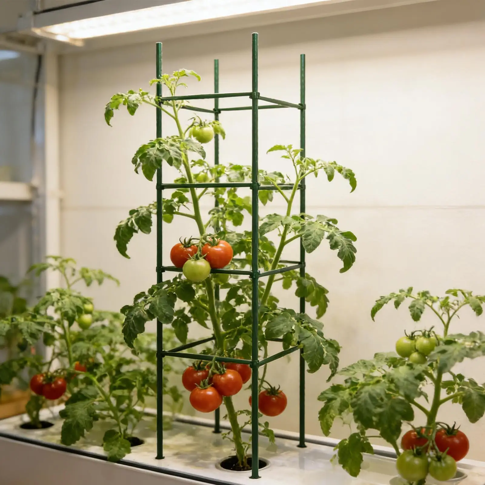 Tomato Plant Support 36-piece Expandable Climbing Connector Clips Trellis Sticks Poles Plant Support Stakes For Gardening