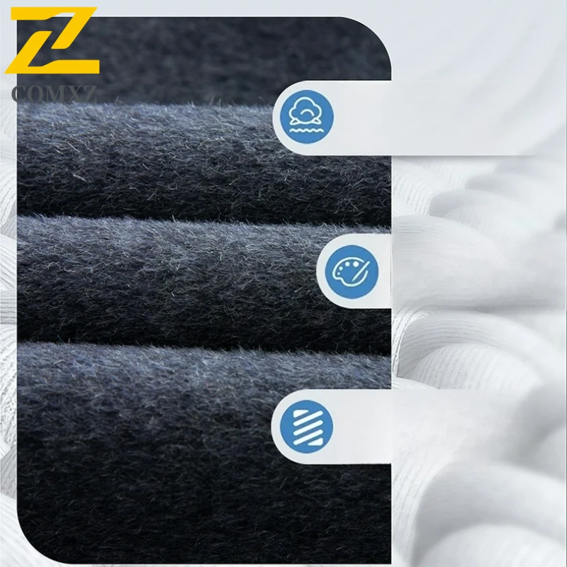 2025 Winter Wool Jacket Male New High Fashion Business Casual Thickening Coat Classic Business Style ​Windproof Warm TrenchCoat