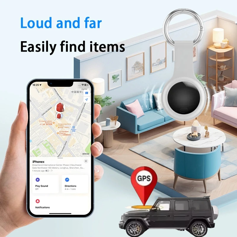 

Smart Tracker Finder Find Tag Локатор глобального положения для Android IOS Тег История Отслеживает и неограниченное количество расстояний 2025 г.