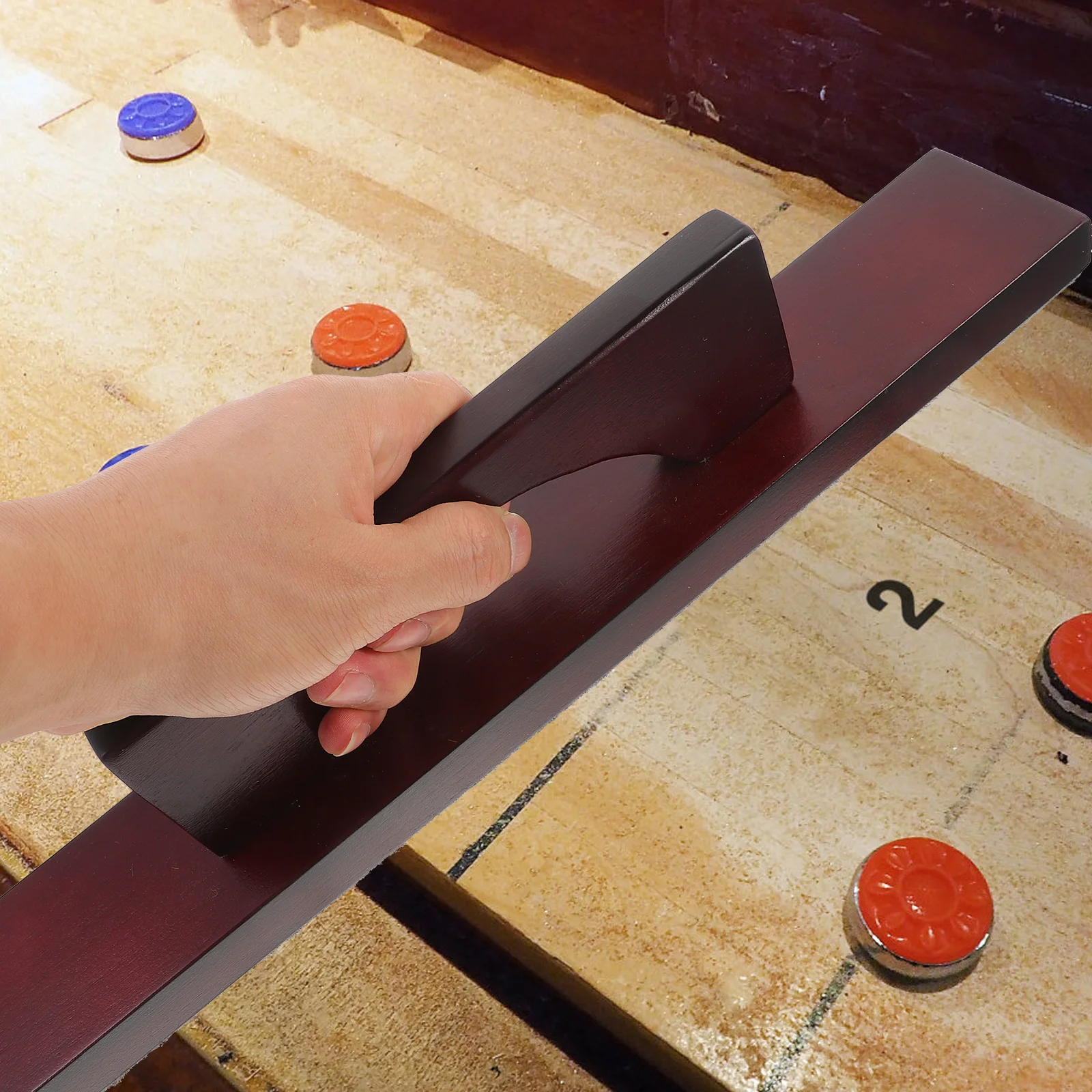 فرشاة طاولة حمام السباحة من Sandfox لفرشاة تنظيف الطاولة، أداة تنظيف Shuffleboard خفيفة الوزن، ملحقات لوحة Shuffleboard #4