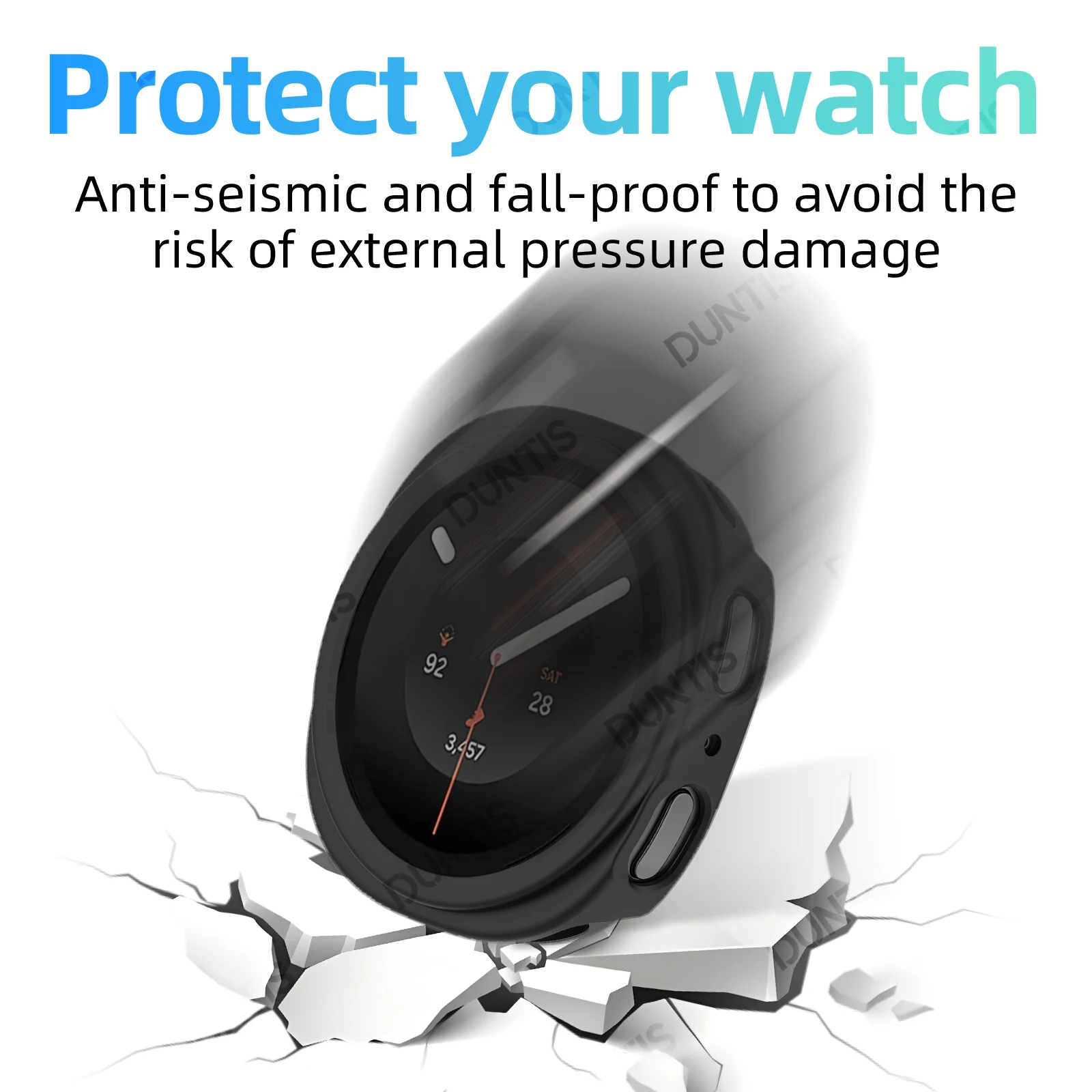 PC Case for Samsung Galaxy Watch 9 40mm 44mm Smartwatch Protective Cover Scratch Resistant Matte Slim Bumper Shell Accessories