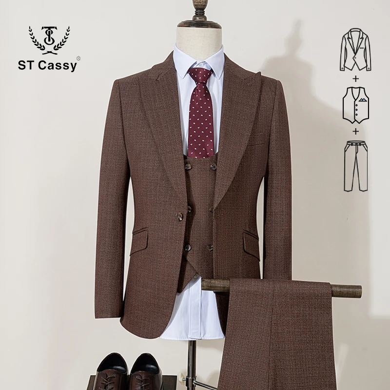 brown 3 pcs set