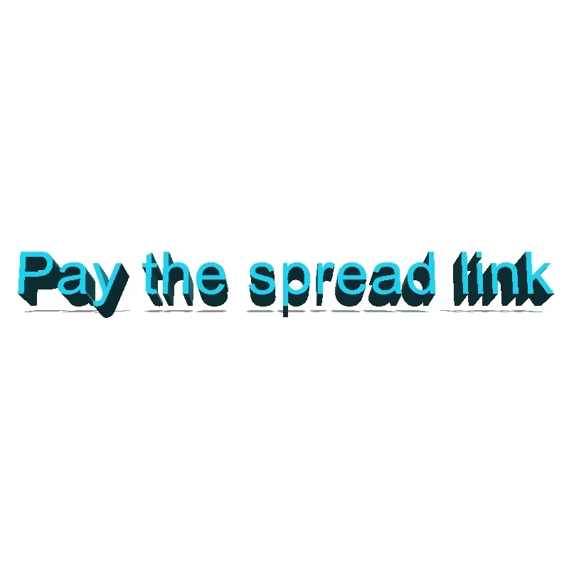 

Pay the spread link