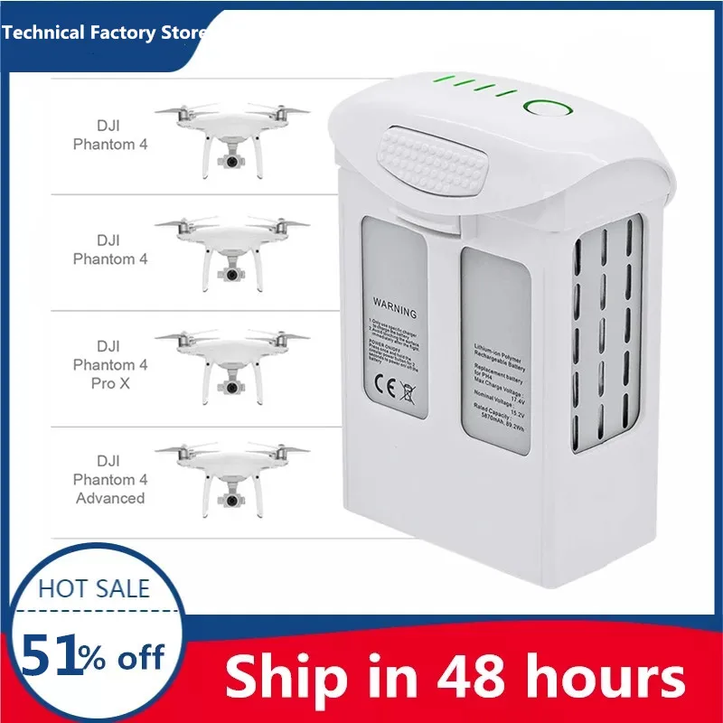 For DJI Phantom 4 Advanced 4Pro V2.0 RTK high capacity intelligent flight battery 5870mAh New OEM DJI drone accessories