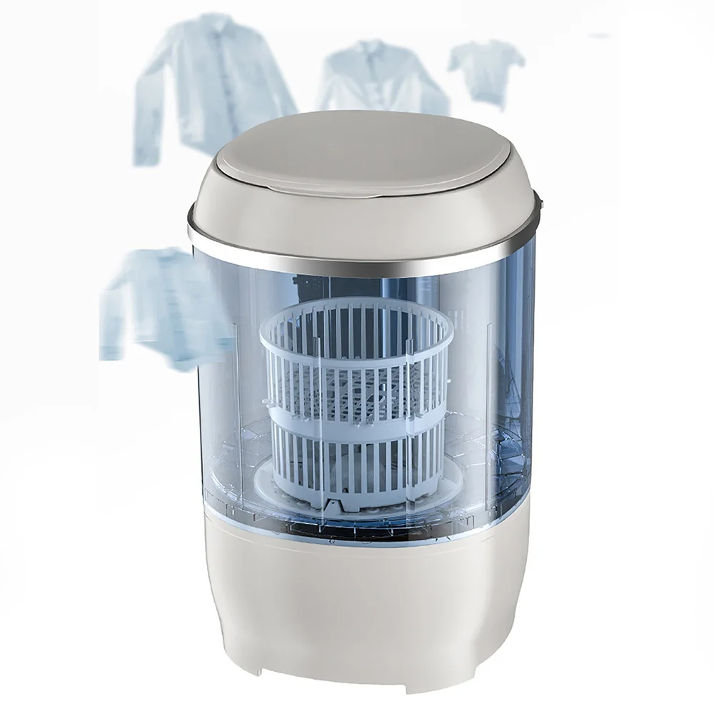 Household mini washing machine, small semi-automatic underwear washing machine, baby specific washing machine