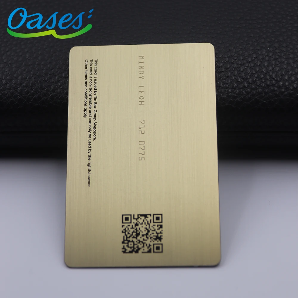 Customized query Wholesale MOQ 100pcs Premium Stainless Steel Metal Business Membership Cards with Laser Carved Customization Se