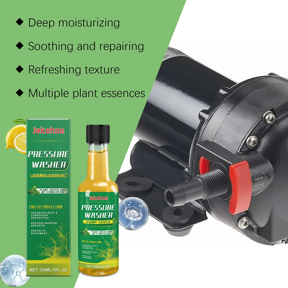 Pump Saver Pressure Washer With Flexible Hose Repair Agents