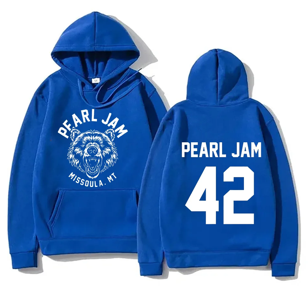 Lightweight Men\'s Pullover Pearl Jam Rock Band Sweatshirts for Women/Men Alternative Pop Music Clothes New Design Loose Hoodies