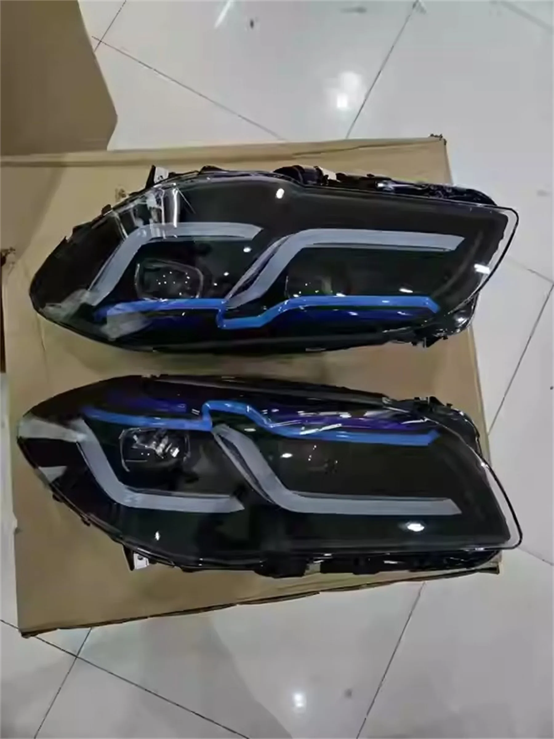 

Led Headlight Daytime Running DRL for BMW 5 Series F10 F18 11-17 Turn signal