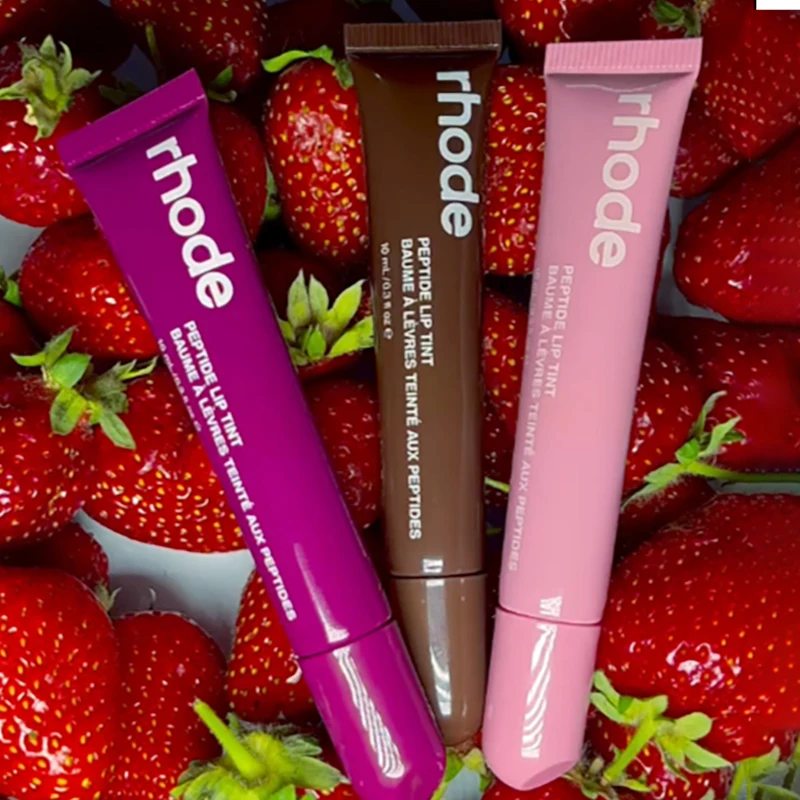 شعبية جديدة الشريط المركزة التوت هلام ملمع الشفاه الشفاف الطبيعي طويل المفعول روج مسحوق أحمر الخدود عصا مستحضرات التجميل