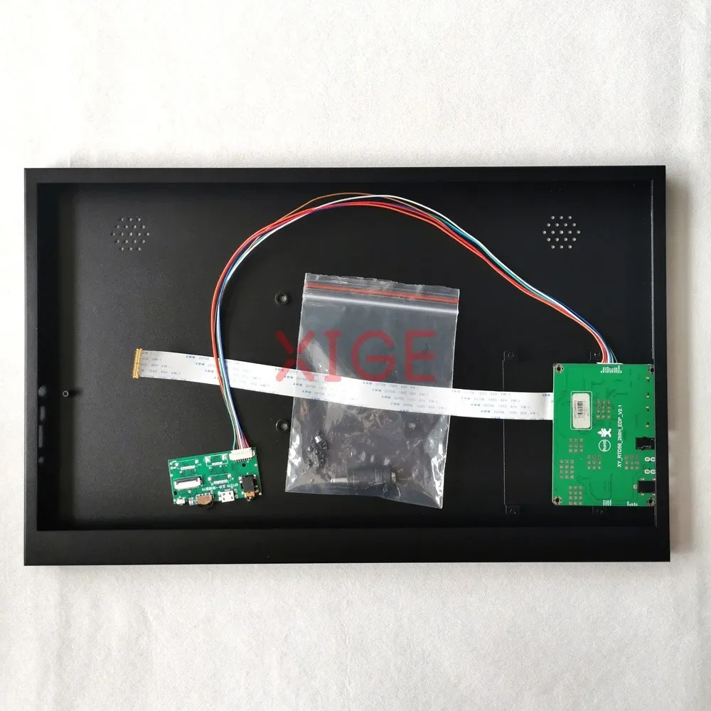 

For B156XTN03.1/5 B156XTN07.1 Metal Case+Controller Board Micro USB Laptop Screen 1366x768 Mini-HDMI 15.6" EDP 30-Pin DIY Kit