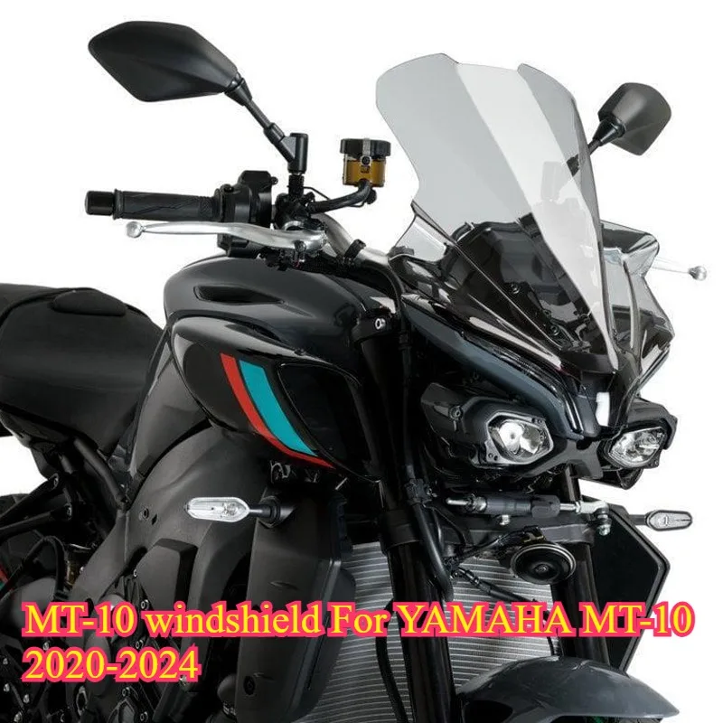 

DONGTING MT-10 Windshield for YAMAHA MT-10 2020-2024 Motorcycle Front Windshield Windshield Accessories