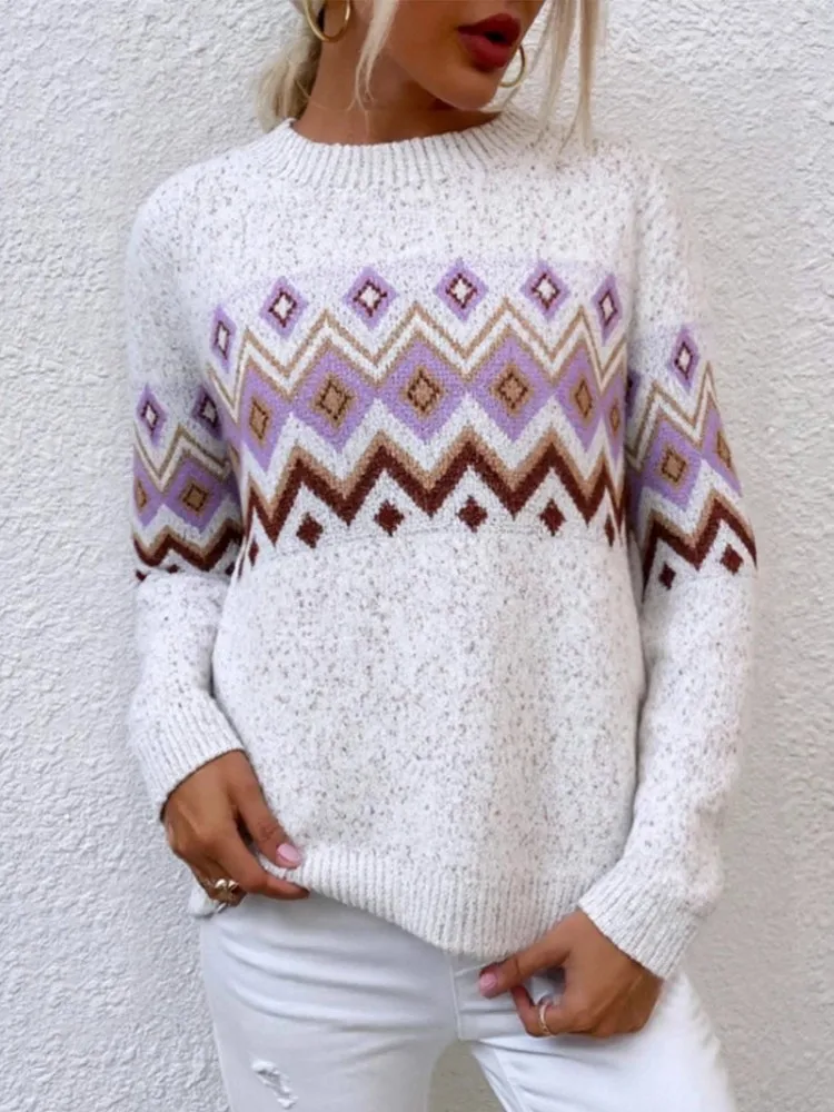 

O-Neck Sweater Women Fashion Simple 2025 Winter Pullover Jumper High Elastic Knitted Fall Female Basic Casual Pullover Tops