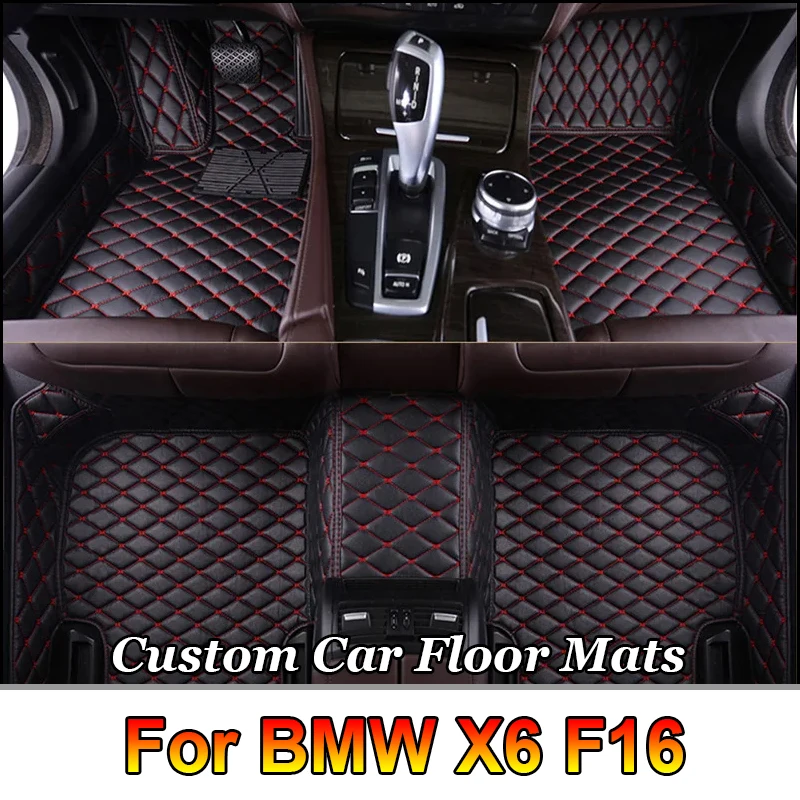 

Custom Car Floor Mats for BMW X6 F16 2015 2016 2017 2018 2019 Year Auto Interior Details Car Accessories Carpet