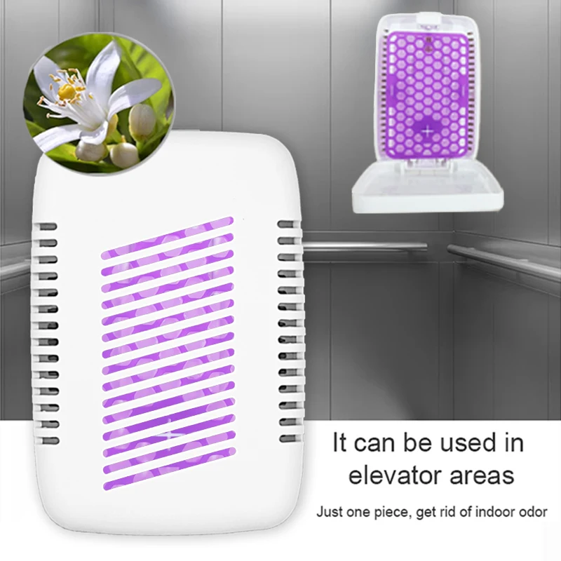 Elevator Air Freshener Refill Aroma Tablet Dispenser Urinal Deodorizer Fragrance 30 Use for Small Space Carriage Toilet Bathroom