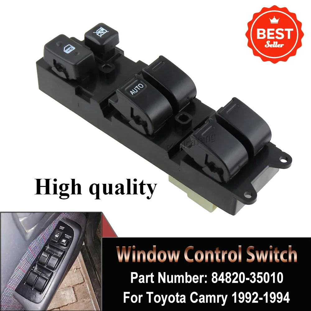 

84820-35010 Electric Power Window Master Switch For Toyota Carina E Hilux 4 Runner Truck Land Cruiser Lexus LX450 84820-22290