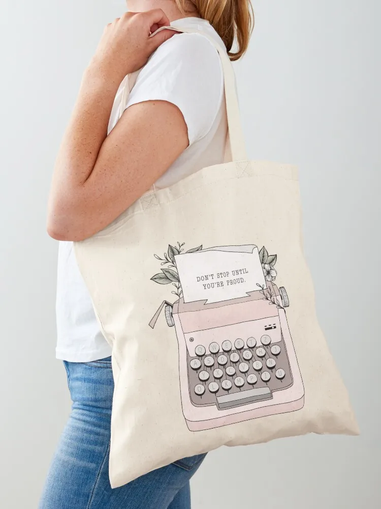 

Don't Stop Tote Bag Big bag women shopping cart bags Shopper handbag shoping bag