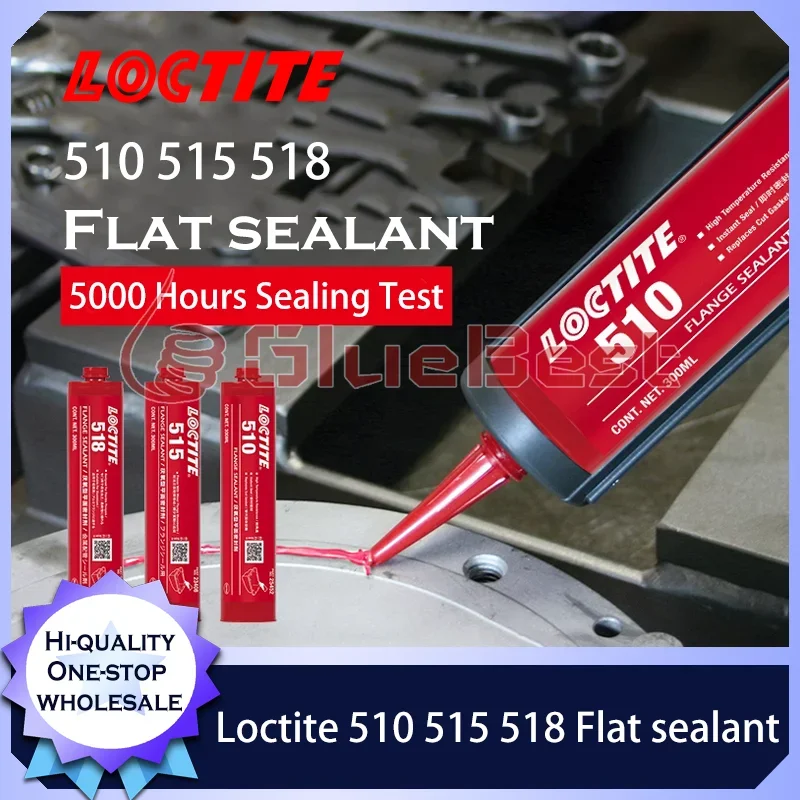 Loctite 510 515 518 High Temperature Resistant Flat Sealant To Replace Gaskets and Hardener for Rigid Flanges Original Product