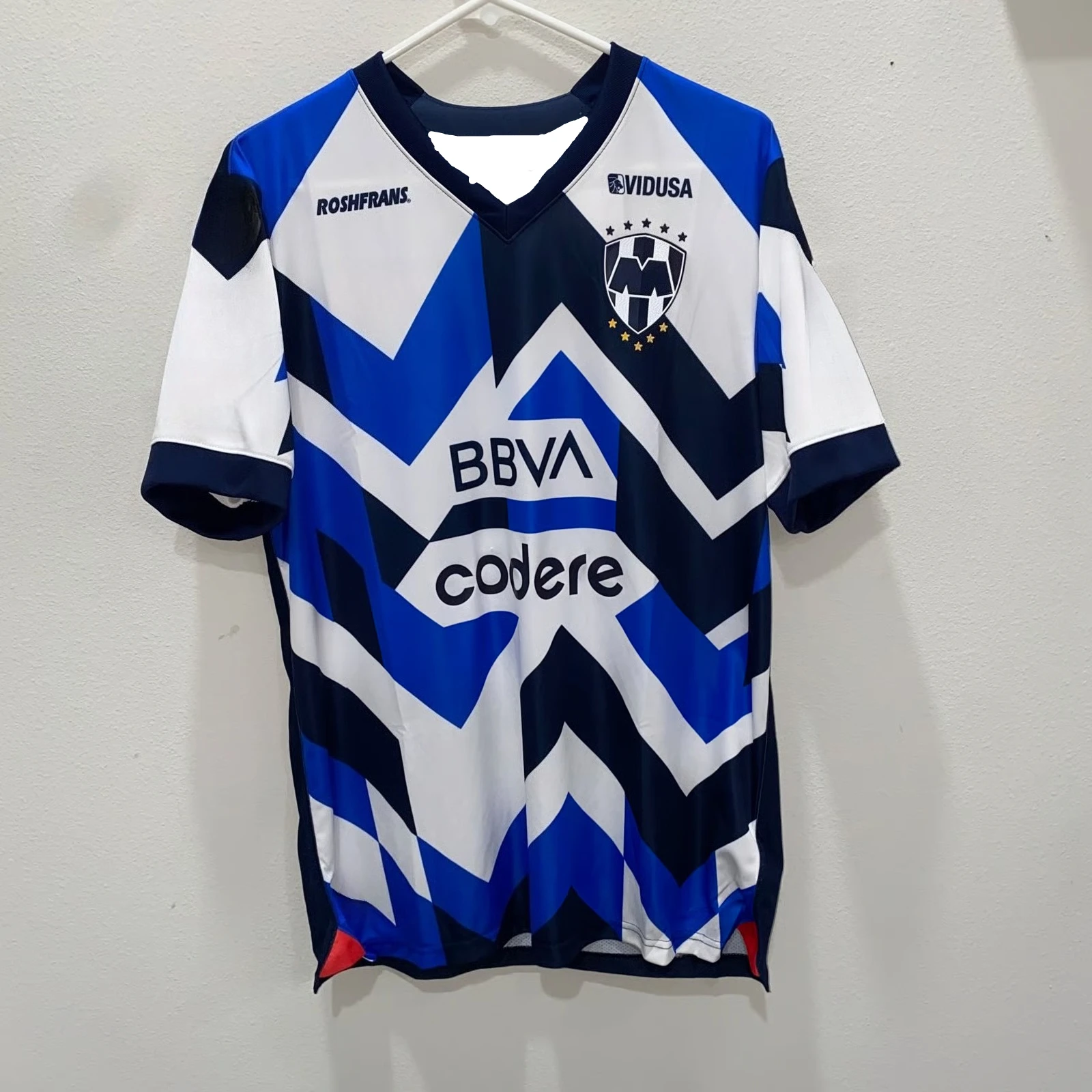 تيشيرتات كرة القدم للرجال والنساء من مونتيري، قمصان رياضية كاجوال، تدريب رياضي خارجي، سريع الجفاف وجيد التهوية