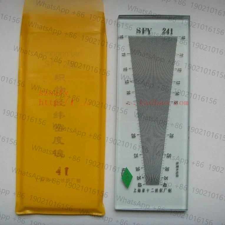 

Textile Instruments/SFY241/Density Gauge/Textile Fabric Testing/Fabric Warp and Weft Density Mirror/Weft Density Mirror