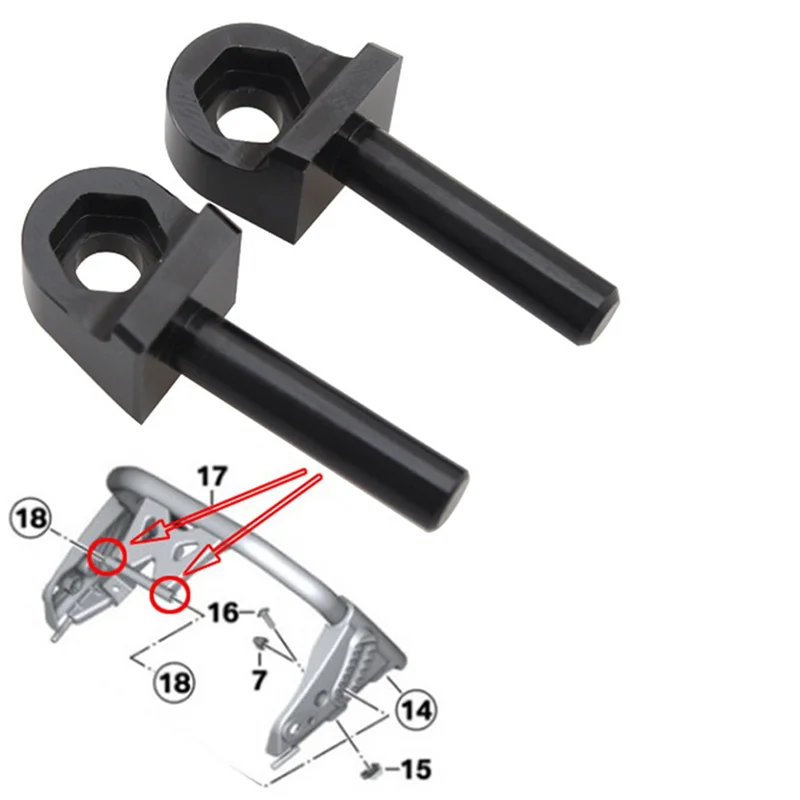 

Windshield Adjustment Bolt Windshield Bracket Screw Fixed Windshield Plug For BMW R1200GS ADV Fixing Bolt Motorcycle Fixing Bolt