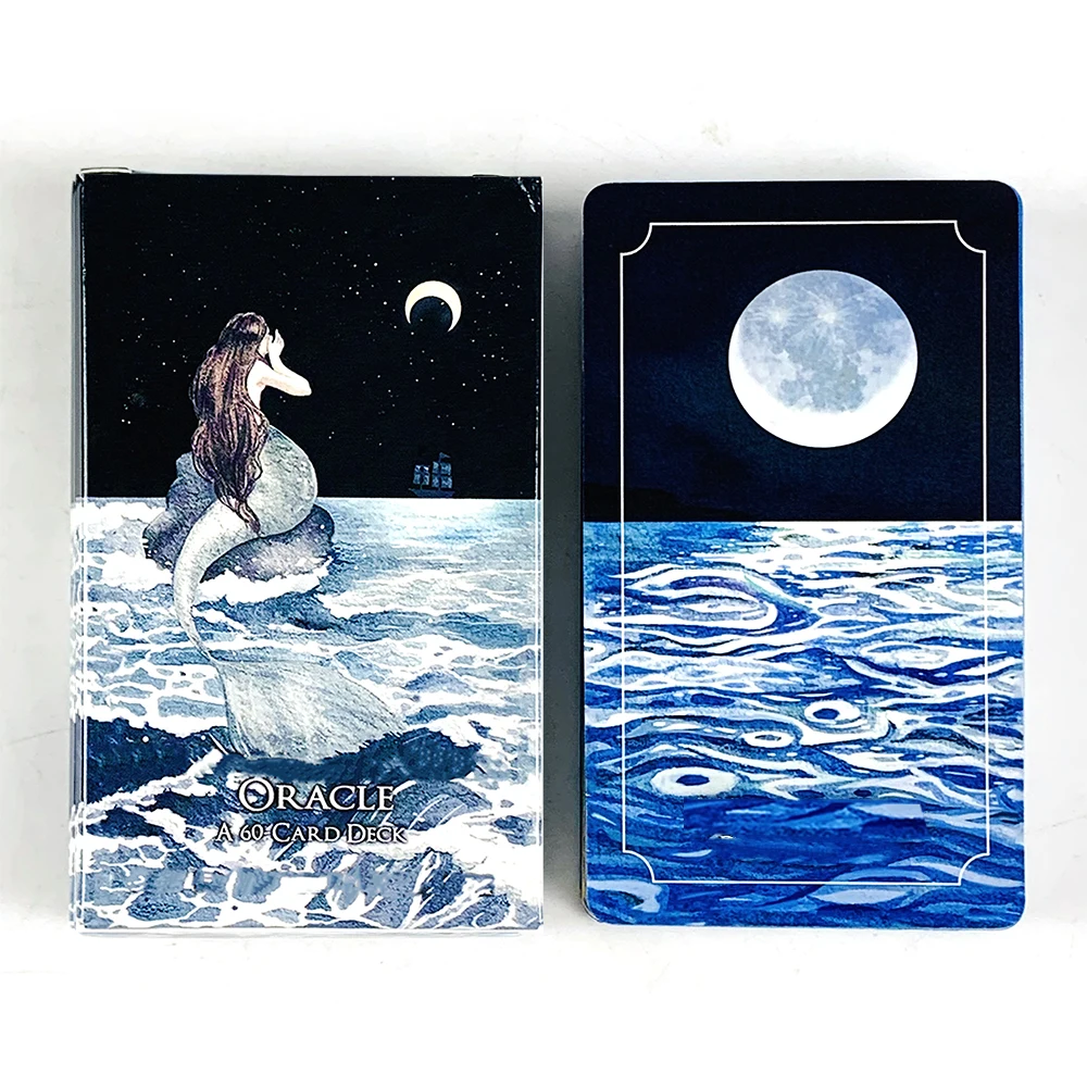 بطاقات أوراكل الأكثر مبيعًا 60 قطعة بطاقات أوراكل النسخة الإنجليزية من التنبؤ العرافة بطاقة أوراكل لعبة تجميع الأسرة