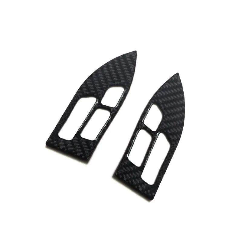 For Honda Accord Sedan 2003 2004 2005 2006 2007 Carbon Fiber Steering Wheel Button Stickers Car Interior Decorative Accessories