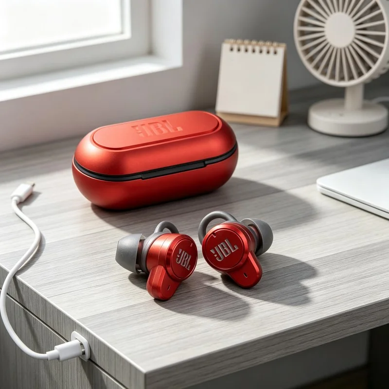 JBL T280TWS Pro Earbuds with Voice Prompts and Alerts