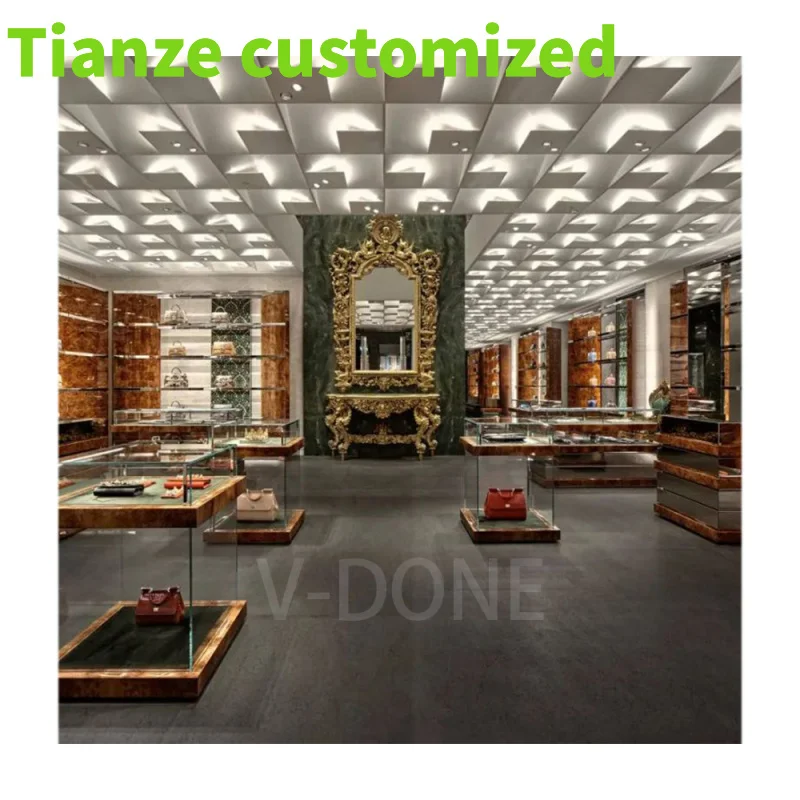 Customized-Retail Garment Store Furniture Shopfitting Boutique Clothes Clothing Display Racks