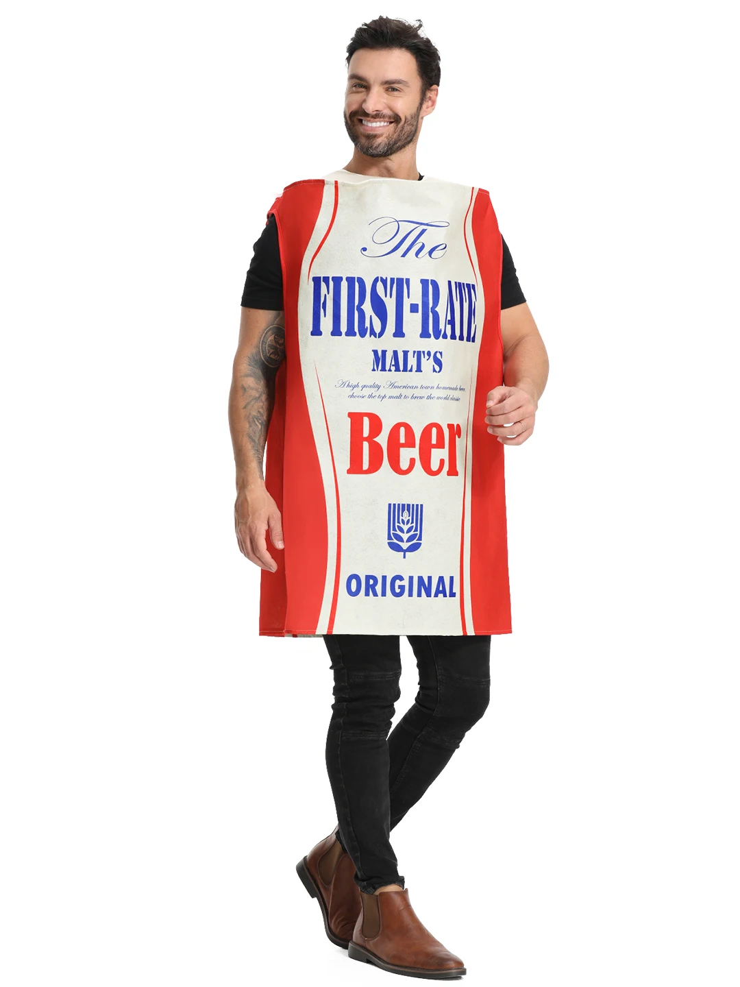 

Creative loween Stage Costume Adult ex Beer Cup Performance Suit Polyester Fiber M Fem Sle National Stage Wear