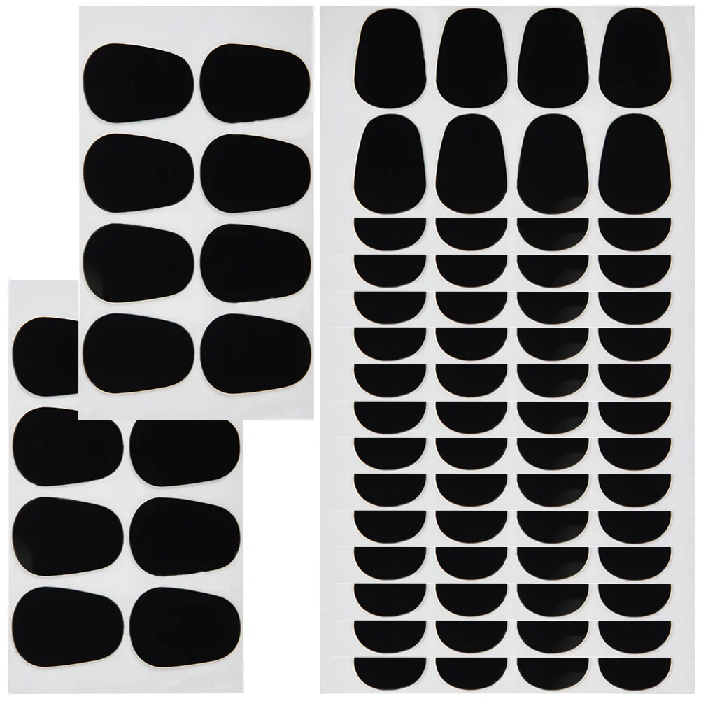 

50 Pcs Accessories Saxophone Tooth Pad Beginners Silica Gel Alto Mouthpiece Pads
