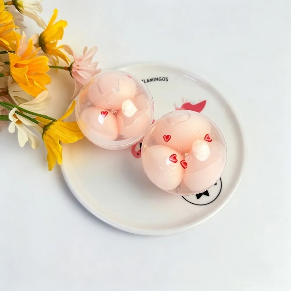Fruit Series Crispy Handmade Ball Crunch Sound Candy Crispy Sensory Dumpling Squishy Pinch Handmade Fidget Squeeze Daily Relax