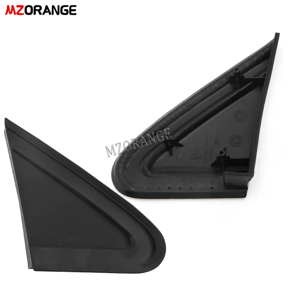 Side Rearview Mirror Cover for VW Polo 9N MK4 2005 2006 2007 2008 2009 2010 Hatchback Triangle Door Wing Mirror Cars Accessories