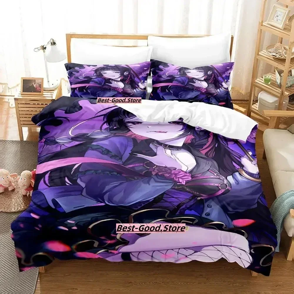 New Meloco Kyoran Bedding Set Duvet Cover Sheet Printed Bed Set Pillowcase Bed Full Queen King Size Comforter Bedroom 4