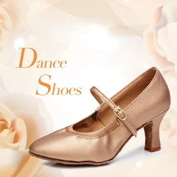 New Arrival Brand Modern Dance Shoes Women Girls Dancing Shoes High Heeled Ballroom Latin Dance Shoes for Women 3CM 5CM 7CM Heel