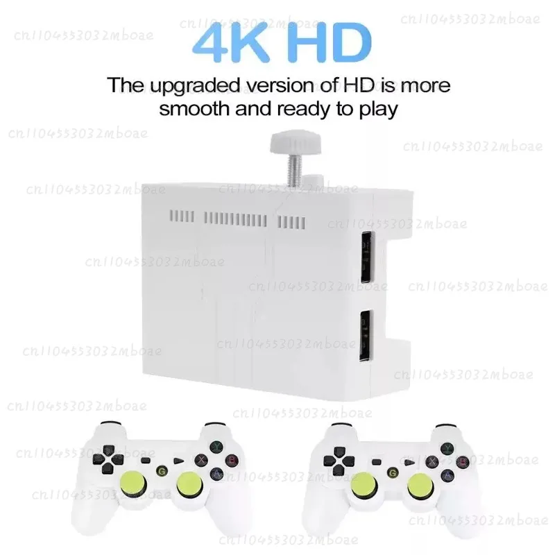 Y7 Portable Video Game Console 2.4G Wireless Game Tv Stick Retro for PSP Family 4K 64+256G 12000 GAMES with Bracket - view 3