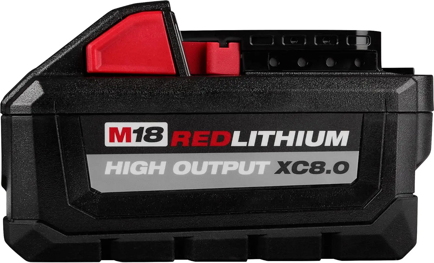 Milwaukee 48-11-1880 M18 REDLITHIUM HIGH OUTPUT 18v 8.0 Ah Lithium-Ion Battery Pack