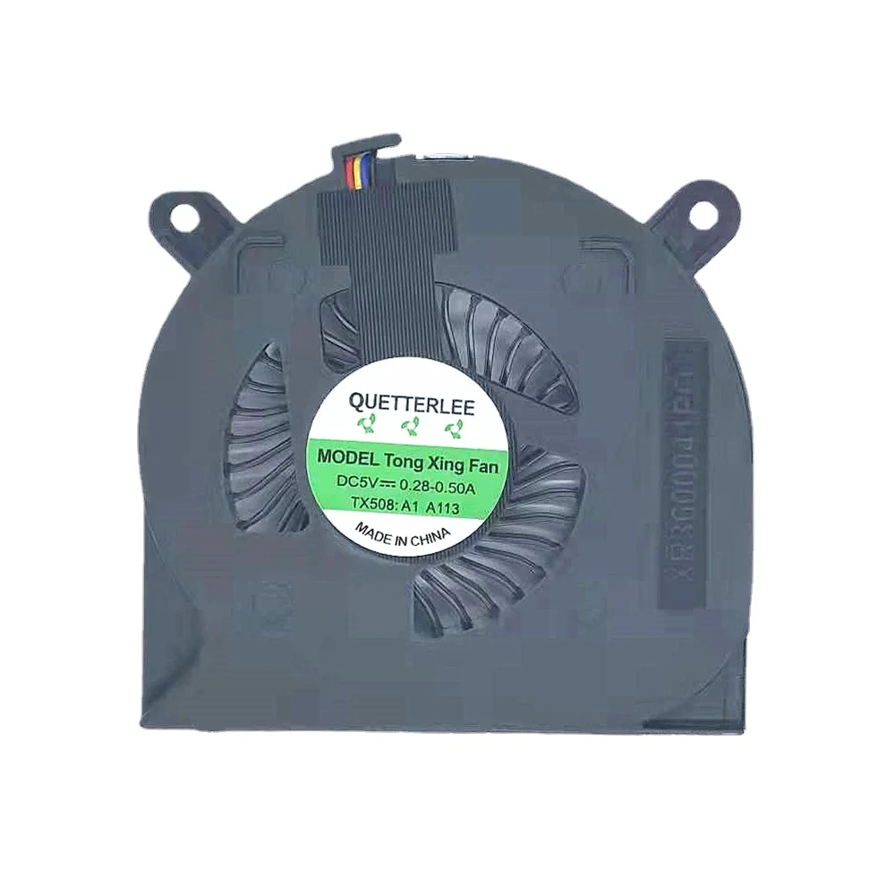 Novo ventilador de refrigeração para cpu de laptop para DELL Latitude E6400 E6410 E6510 FX128 Series ZB0506PFV1-6A